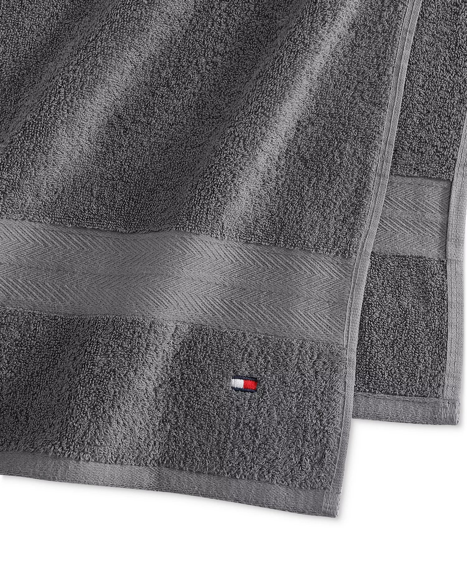 Modern American Solid Cotton Bath Towel – 30" x 54" Charcoal