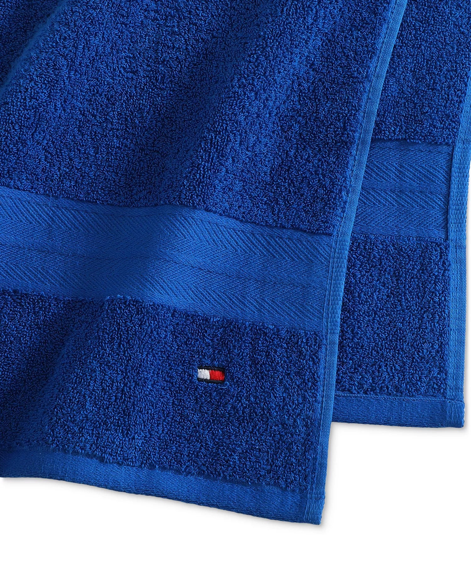 Modern American Solid Cotton Bath Towel – 30" x 54" Electric Blue ⚡