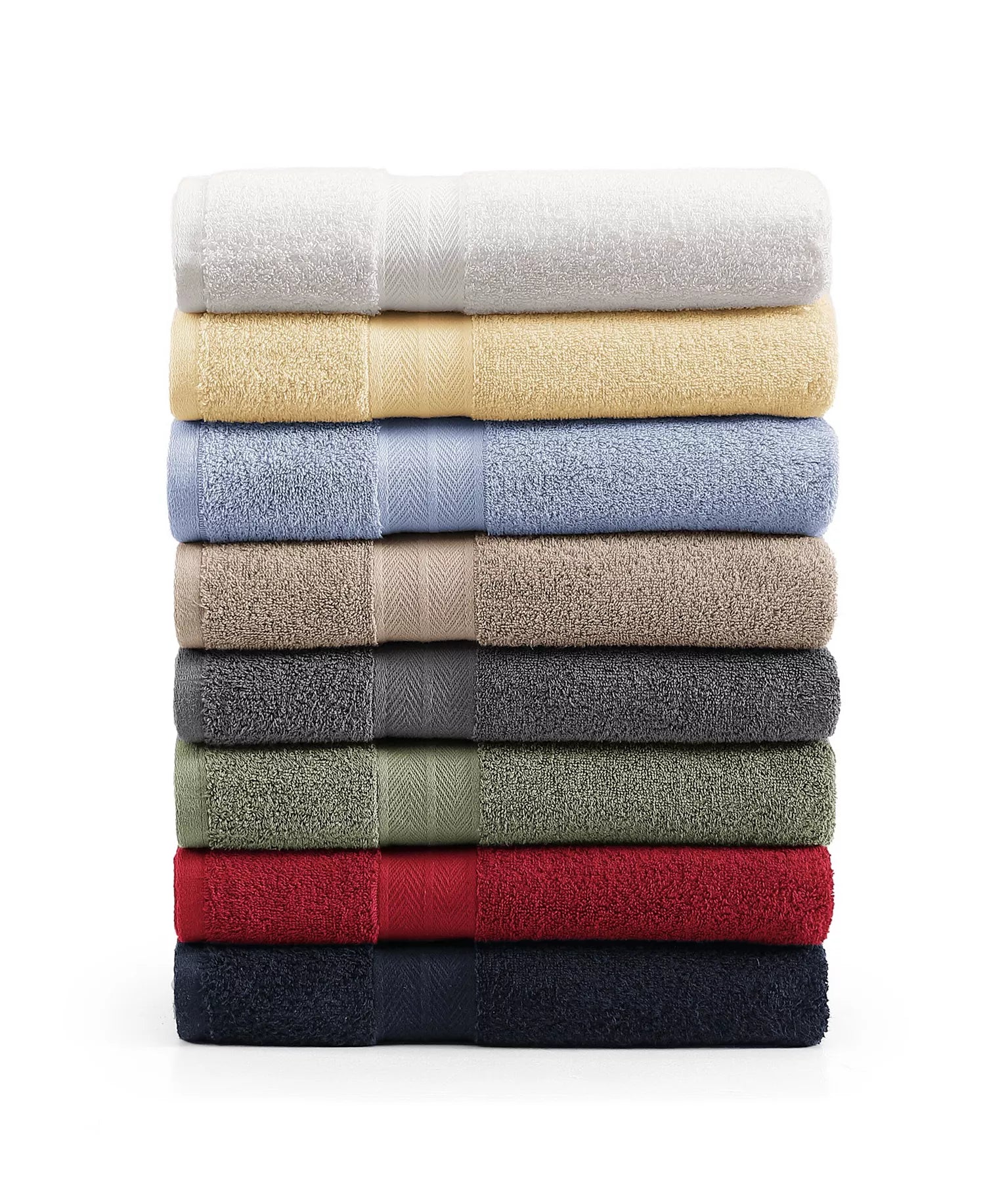 Modern American Solid Cotton Bath Towel – 30" x 54"