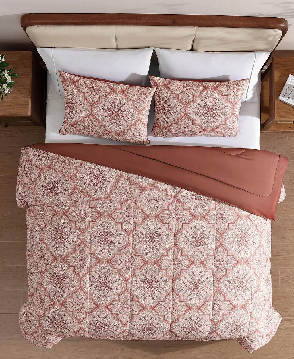 Faymont Medallion 3-Piece Comforter Set