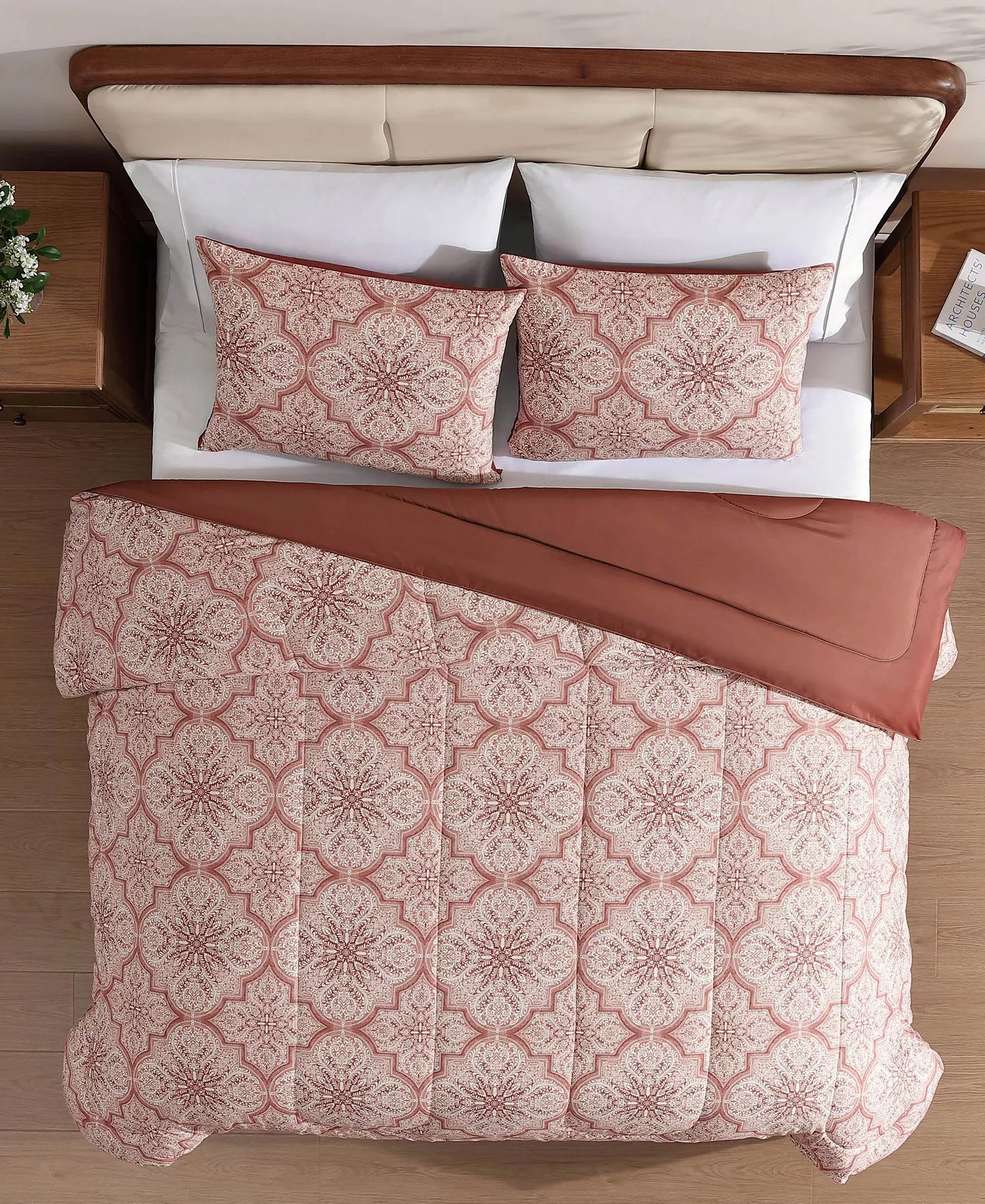 Faymont Medallion 3-Piece Comforter Set
